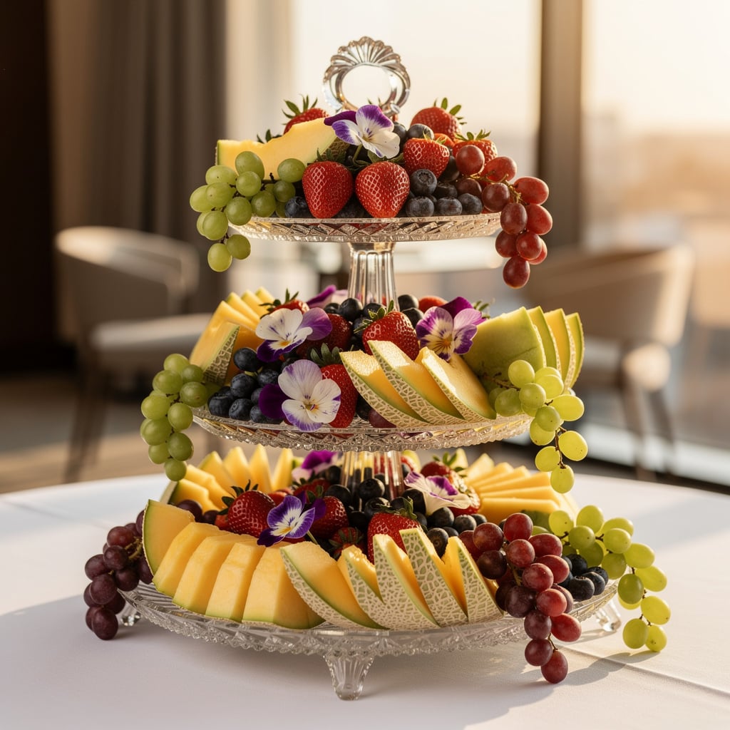 Fresh fruit display