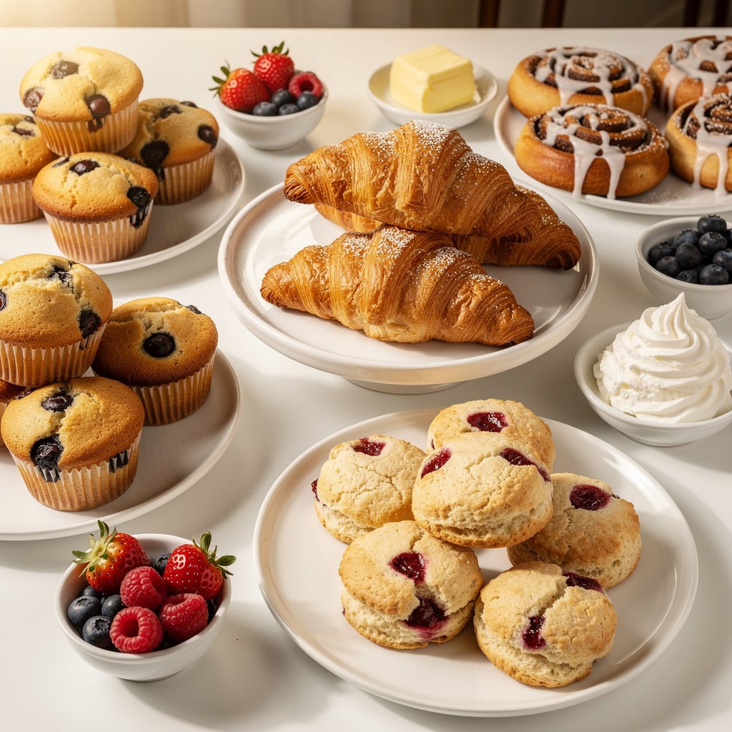 Pastries and sides